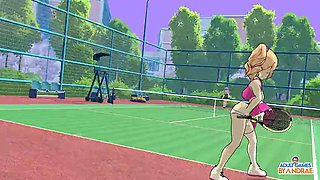Ep9: Hentai Scenes with Lina and Zheng - Academy Love Saga: Tennis Angels Ex