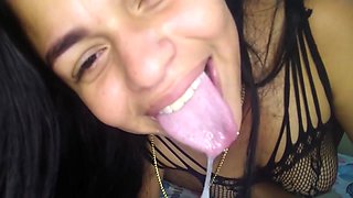 Slut Hotwife Gets Her Pussy Fucked Rough While She Wears A Sexy Bodystocking That Cuckold Bought For Her