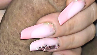 Step mom hand handjob step son dick with low erection