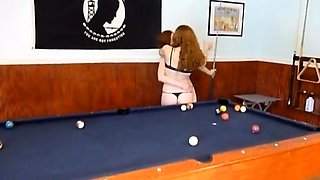 Lesbian Pool Masturbation