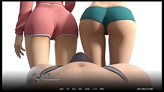 Uop #01 - Two Tight Asses for Horny Dude