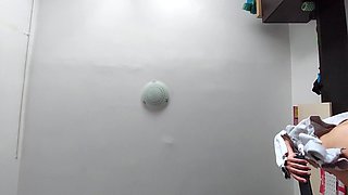 Amateur Mom Doing Yoga Naked, Hairy Pussy, Big Ass, Big Tits. Amateur Massage with Vibrator Naked Brunette.