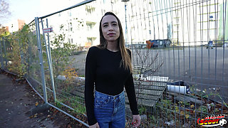 German Scout - Petite Latina Teen Priscila Belini with Perfect Tits Pick up for Casting Fuck