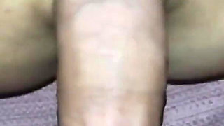 My stepmom's pussy was filled with cum