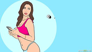 She Sucked My Cock While I Called My Gf! With Keiran Lee, Gianna Dior, Vanna Bardot - Brazzers