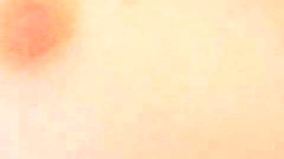 A wonderful start to the day touching the breasts
