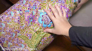 Local girl wear sarong batik gets creampie (Full & Uncen in Fansly BbwThaixxx) 25 min