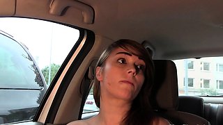 Glory hole blowjob busty amateur blonde fucking