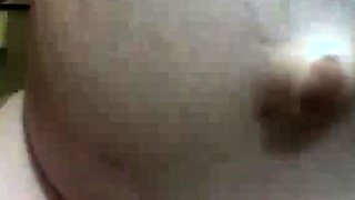 Pregnant Brunette's Webcam Show