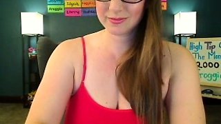 Amateur striptease and Solo masturbation