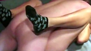 German Amateur Couple's Homemade Creampie Orgasm