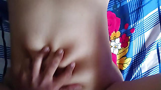 Indian Aunty Noughty in Bed playing with husband