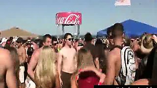 Scandalous Public Beer and Sex Party on the beach