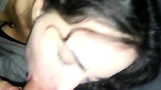 Amateur Italian Blowjob and Facial - Homemade Oral Fun