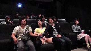 Kinky double japanese blowjob and hardcore fucking session