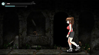 a modest girl and her friends were fucked by ghosts one after another to be allowed to pass on