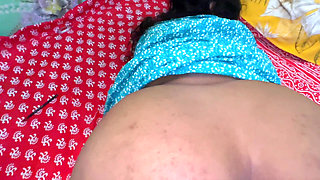 Stepfather Give Me Rough Anal Fuck When I Was Supper Honry on My Bed