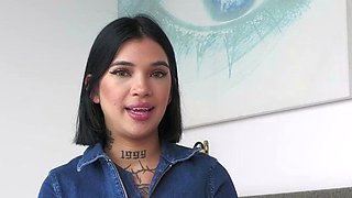 WoodmanCastingX Scarlett Lapiedra Casting Hard