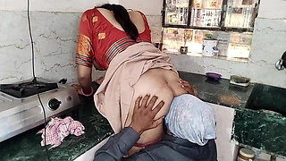 Village Beautiful Bhabhi First Time Sex with Devar in Kitchen, Desi Girl xxxx Tight Pussy Viral hindi Video
