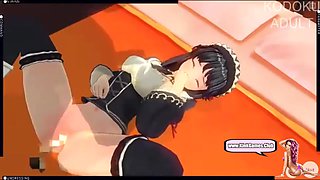 3D Anime Maid Sex Slave Girl Game