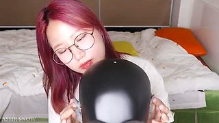 ASMR Snow Ear Touching  Whispering: Babe, Asian  Fansly Porn