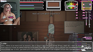 Lewd Gamer Girl Gabbi Plays Lustful Spirit Hunt on Goon Live Stream