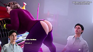 Stuck stepmom gets used by her stepson in this taboo animated adventure