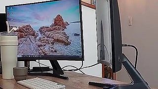 Inexperienced Young Woman Goes to Apply for a Job but Is Rejected, She Decides to Show Her Vagina to the Boss