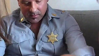 Two Lesbians Got Punished by Sheriff Leo Casanova's Big Fat Cock (part 1)