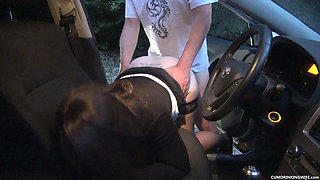 Parking Lot Creampie Gangbang - Part 2
