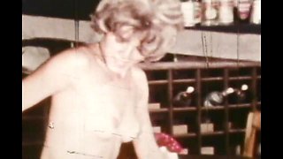 Hot Vintage MILFs with Wet Hairy Pussy in the Saloon (full Movie)