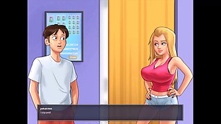 Eating pussy, kissing, milf