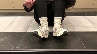 Sweaty Post-workout Feet