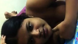Big-Titted Indian College Girl's Webcam Sex