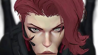 Black Widow gives a blowjob until you cum