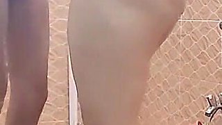 Step Mom and Step Son in Shower