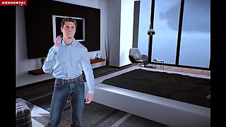 Hot 3D Hentai Animation: Asian Goddess with Big Tits Gets Deep Throat BBC Doggy Style