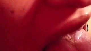 Big Titted Brunette with Huge Nipples Gets Pissed in Mouth and Then Pisses the Guy in His Mouth and Receives a Cumshot