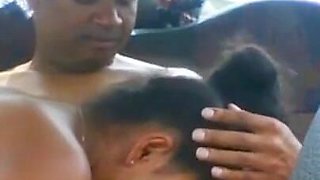 A Sensual Blowjob in the Car