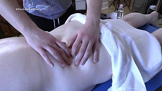 Sensual sports massage leads to happy ending - Part 1