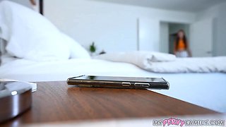 Stepdaughter offer her dad to cheat with her