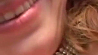 After Good Interracial Pounding Big Knockers of This Redhead Yummy Mommy Are Splashed with Cum