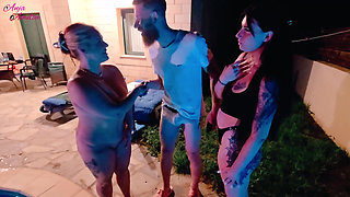 Poolside Peepers Turned Playmates - Our Wettest Holiday Surprise!