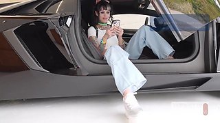 Skinny Bad Girl CC Doll Begs To Get Fucked By An Internet Stranger