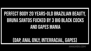 Perfect Body 20 Years-Old Brazilian Beauty,Bruna Santos Fucked