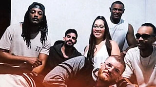 Curvy Brazilian Barbara Gangbang Bareback Trailer - Amateur Latina Wife Fucked Hard