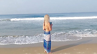 Amateur Blonde Mature Wife Enjoys Sex After Walking