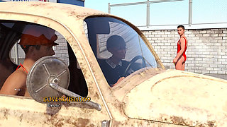 Being a Dik 0.4.0 Part 55 Sexy Car Wash Maybe Gameplay by Loveskysan69