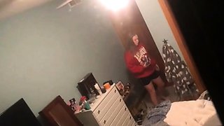 Sexy Girl Changing in Her Room Comp