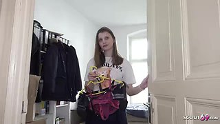 GERMAN SCOUT - Butt fuck Casting Skylar Sweet